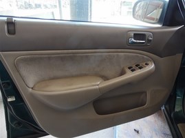 2002 Honda Civic EX Green Sedan 1.7L Vtec AT #A24925
